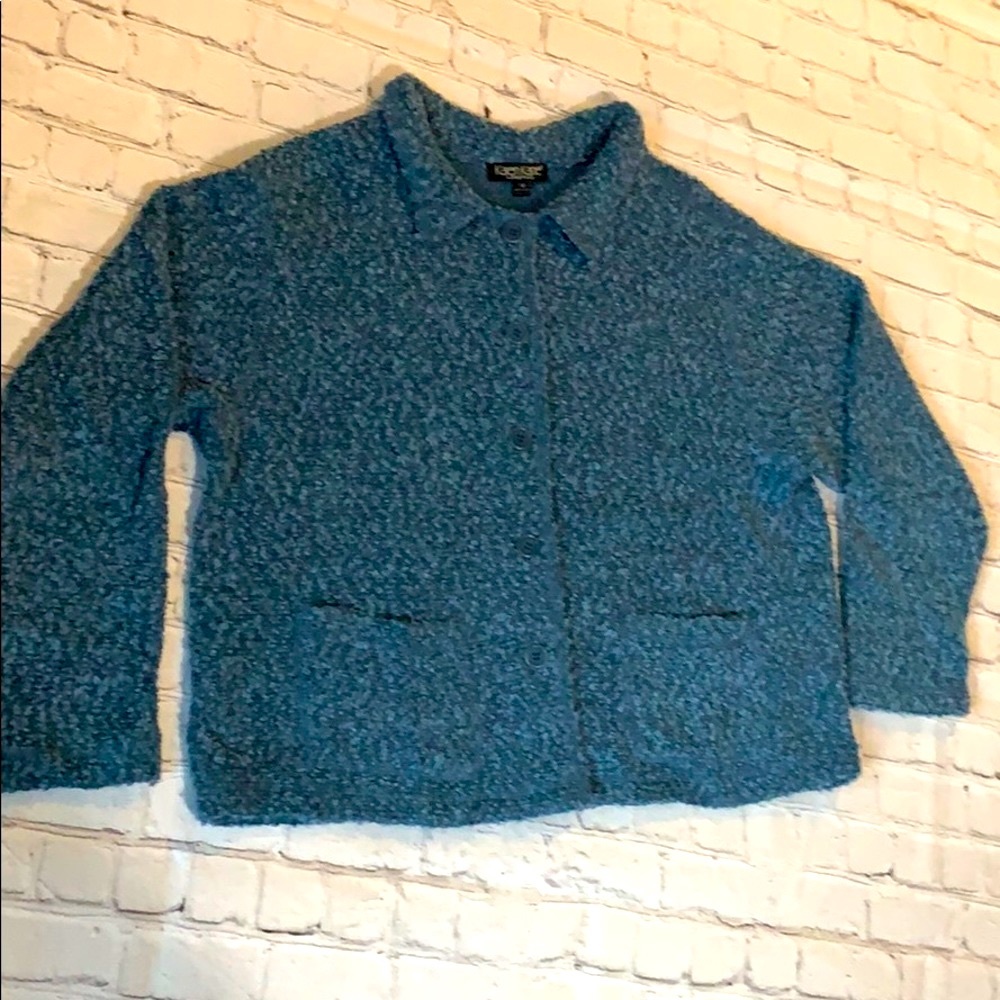 Karen Kane Teal Cardigan